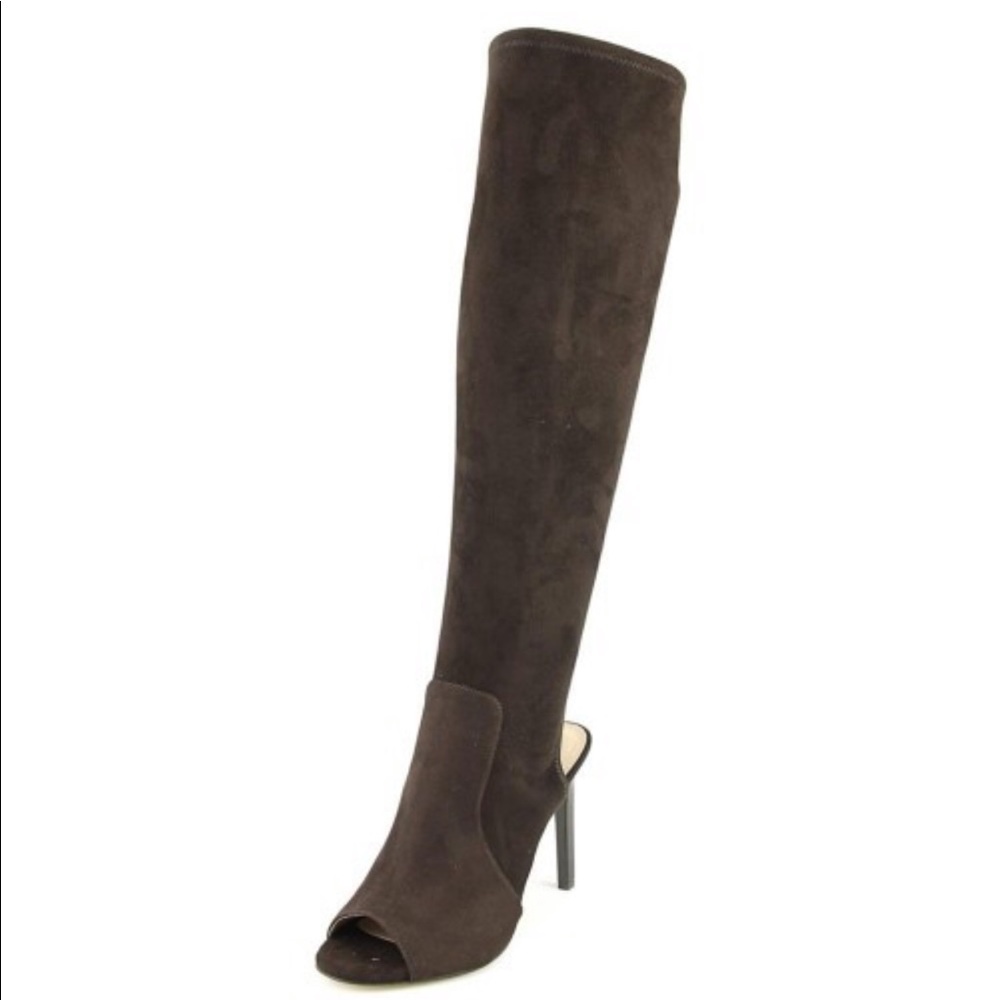 Nine West Lettie peep toe boot